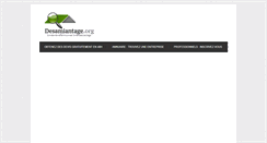 Desktop Screenshot of desamiantage.org